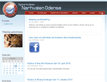 Tablet Screenshot of narhvalen.dk